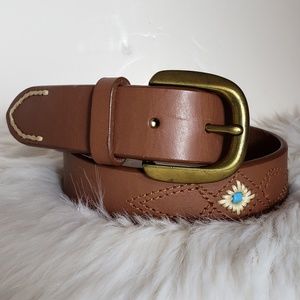 Liz Claiborne Brown Genuine Leather Belt